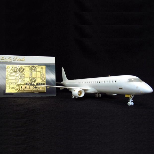 Embraer 195, Detailing set for airplane kit models Exterior, Scale 1:144 Photoetch (Recommended for kit: Revell) Metallic Details MD14417