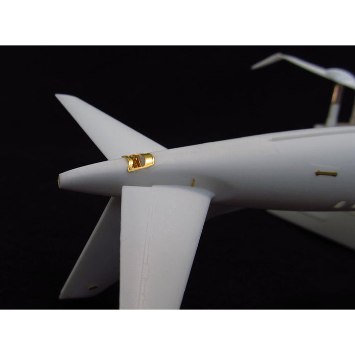 Embraer 195, Detailing set for airplane kit models Exterior, Scale 1:144 Photoetch (Recommended for kit: Revell) Metallic Details MD14417