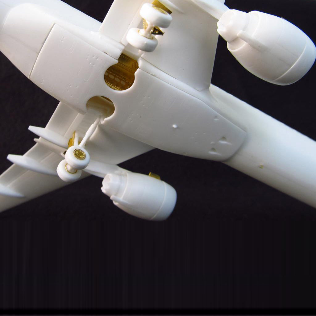 Embraer 195, Detailing set for airplane kit models Exterior, Scale 1:144 Photoetch (Recommended for kit: Revell) Metallic Details MD14417