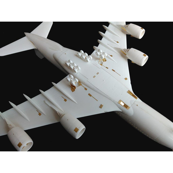 Airbus A380, Detailing set for airplane kit models Exterior, Scale 1:144 Photoetch (Recommended for kit: Revell) Metallic Details MD14418