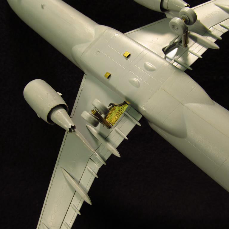 Airbus A321, Detailing set for airplane kit models Exterior, Scale 1:144 Photoetch (Recommended for kit: Zvezda) Metallic Details MD14420