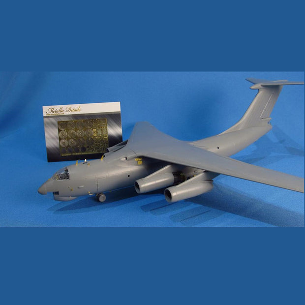 Ilyushin-IL-76, Detailing set for aircraft model kits Exterior, Scale 1:144 Photoetch (Recommended for kit: Zvezda) Metallic Details MD14421