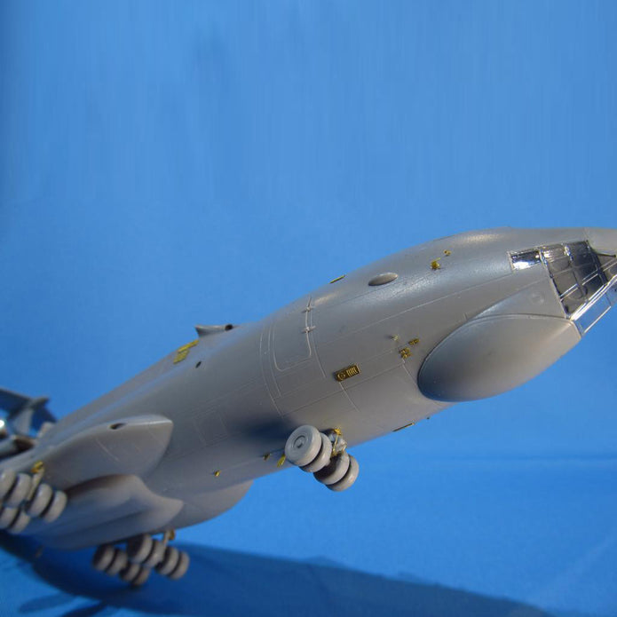 Ilyushin-IL-76, Detailing set for aircraft model kits Exterior, Scale 1:144 Photoetch (Recommended for kit: Zvezda) Metallic Details MD14421