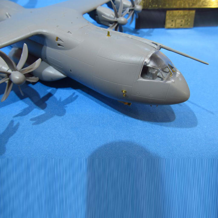 Airbus A400M, Detailing set for aircraft model kits Exterior, Scale 1:144 Photoetch (Recommended for kit: Revell) Metallic Details MD14422