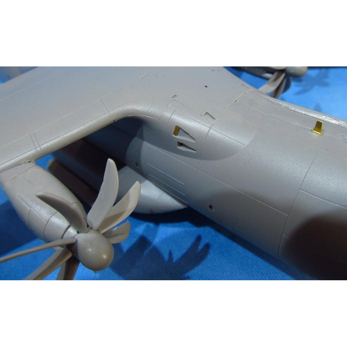 Airbus A400M, Detailing set for aircraft model kits Exterior, Scale 1:144 Photoetch (Recommended for kit: Revell) Metallic Details MD14422