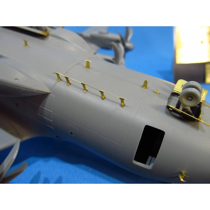 Airbus A400M, Detailing set for aircraft model kits Exterior, Scale 1:144 Photoetch (Recommended for kit: Revell) Metallic Details MD14422