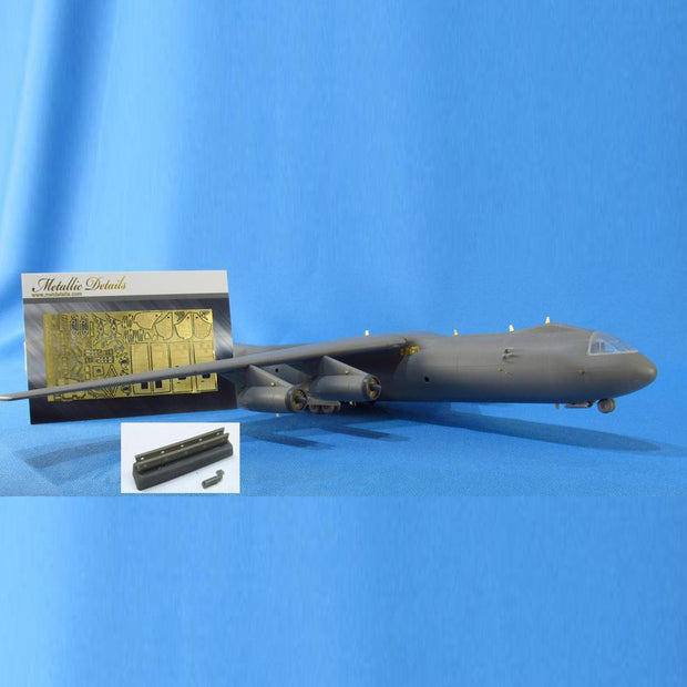 Lockheed C-141 B Starlifter, Detailing set for aircraft model kits Exterior, Scale 1:144 Resin, Photoetch (Recommended for kit: Roden) Metallic Details MD14423