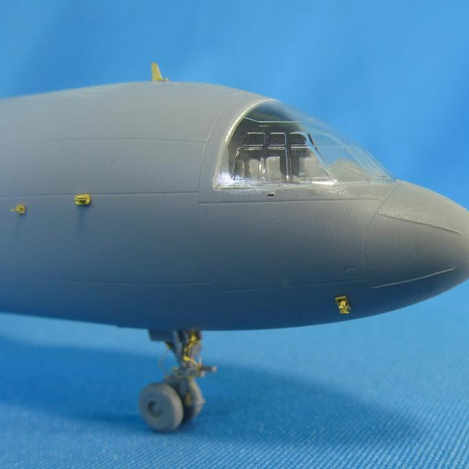 Ilyushin IL-62/ Detailing set for aircraft model kits Exterior, Scale 1:144 Photoetch (Recommended for kit: Zvezda) Metallic Details MD14425