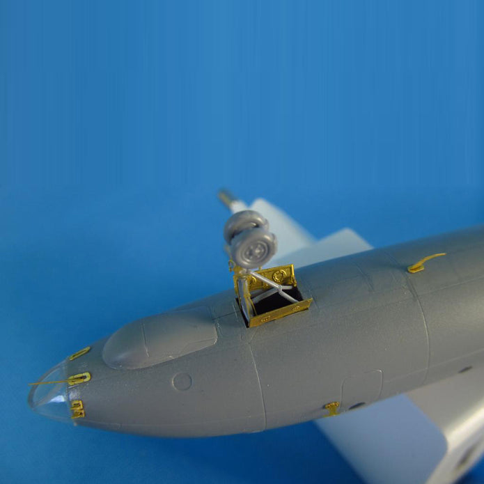 Tupolev Tu-134, Detailing set for aircraft model kits Exterior, Scale 1:144 Photoetch (Recommended for kit: Zvezda) Metallic Details MD14426
