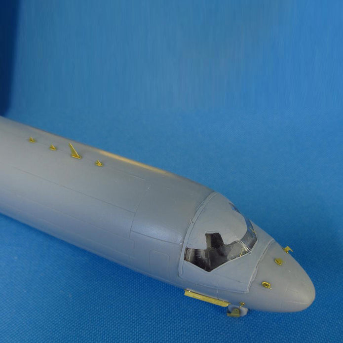 McDonnell Douglas MD-87, Detailing set for aircraft model kits Exterior, Scale 1:144 Photoetch (Recommended for kit: AMP) Metallic Details MD14427