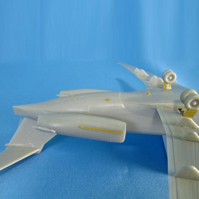 McDonnell Douglas MD-87, Detailing set for aircraft model kits Exterior, Scale 1:144 Photoetch (Recommended for kit: AMP) Metallic Details MD14427