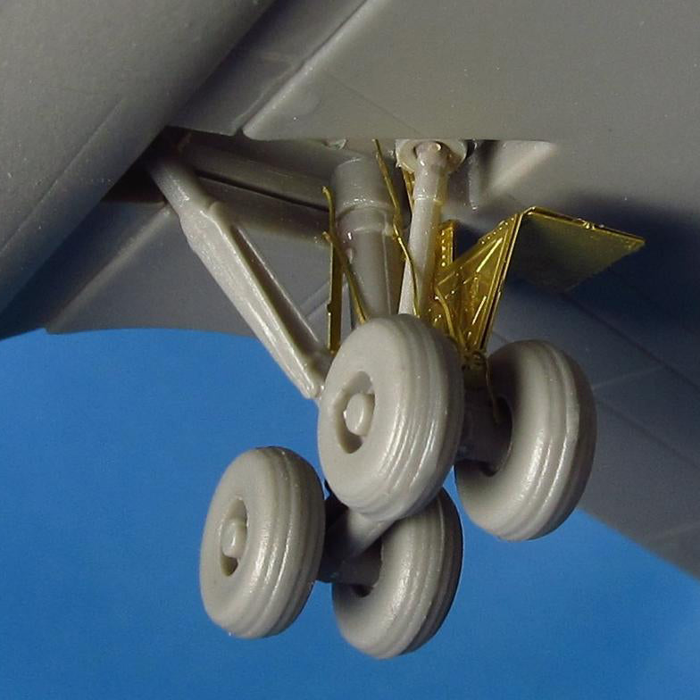 Boeing 720, Exterior Detailing set, Scale 1:144 Photoetch (Recommended for kit: Roden) Metallic Details MD14433 - For aircraft model kit