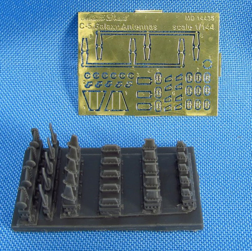 C-5B Galaxy, Antennas (for Roden) Scale 1:144 Metallic Details MD14435