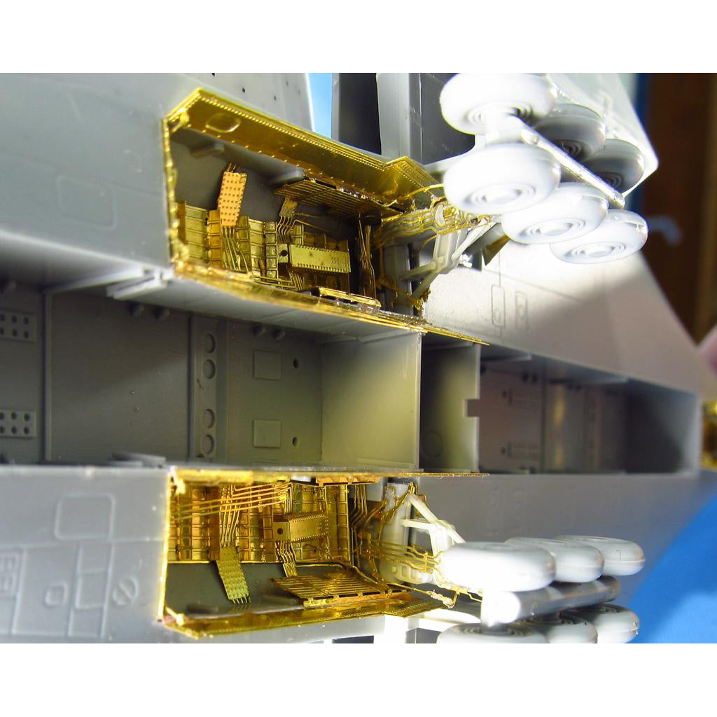 Tupolev Tu-160, Detailing set for model kit aircraft Exterior, Scale 1:144 Resin, Photoetch (Recommended for kit: Zvezda) Metallic Details MD14436