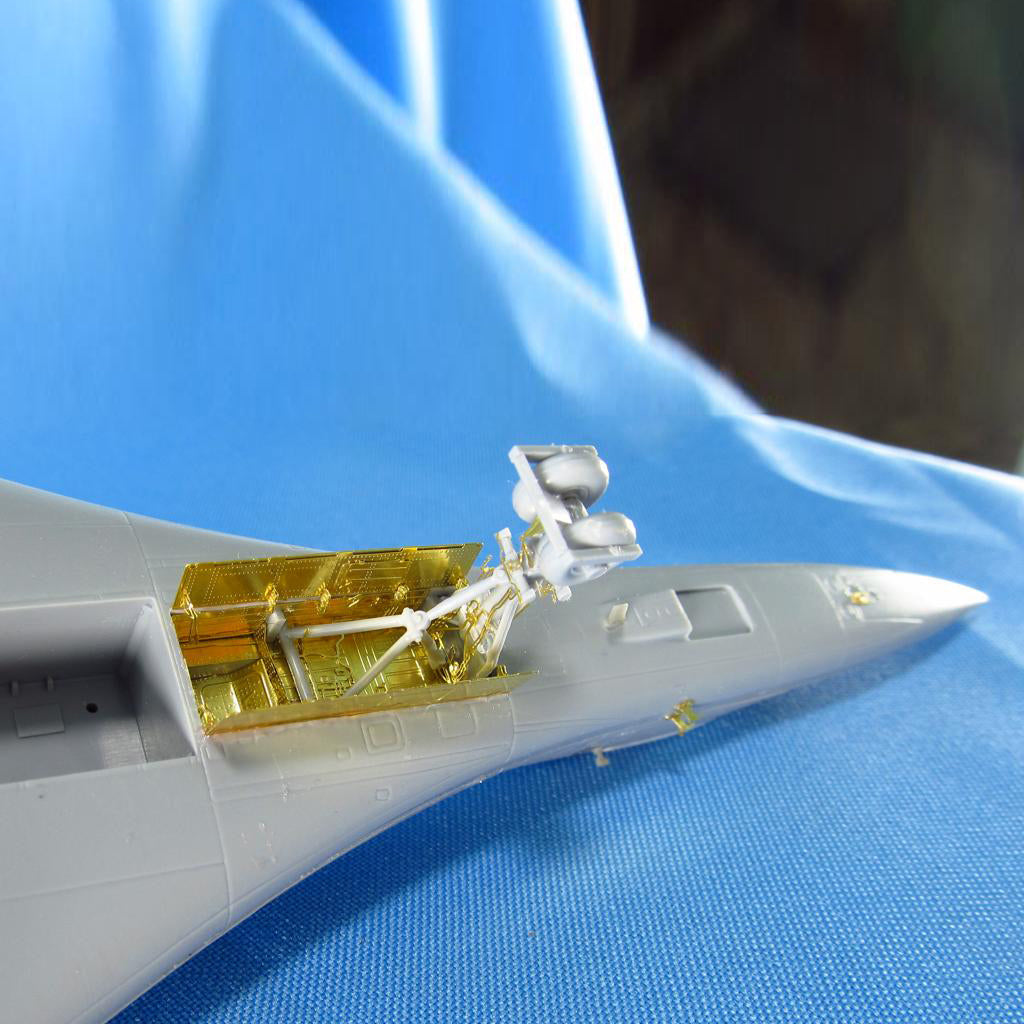 Tupolev Tu-160, Detailing set for model kit aircraft Exterior, Scale 1:144 Resin, Photoetch (Recommended for kit: Zvezda) Metallic Details MD14436