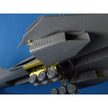 Tupolev Tu-160, Detailing set for model kit aircraft Exterior, Scale 1:144 Resin, Photoetch (Recommended for kit: Zvezda) Metallic Details MD14436