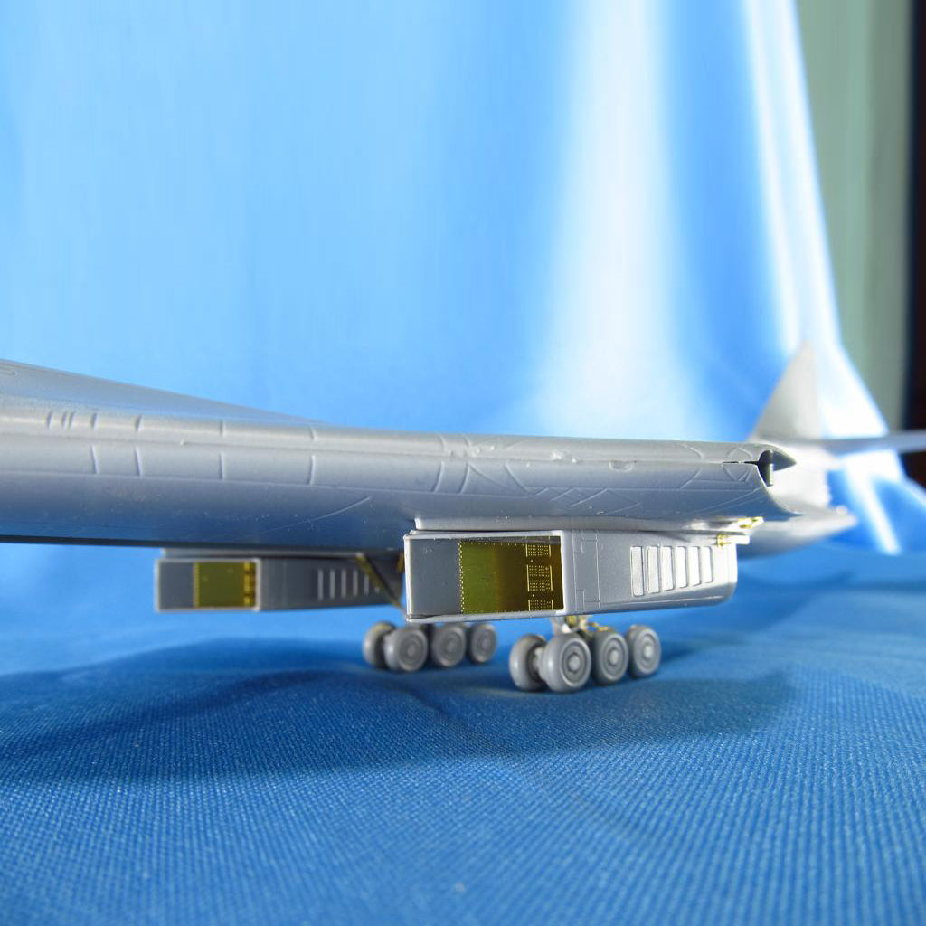 Tupolev Tu-160, Detailing set for model kit aircraft Exterior, Scale 1:144 Resin, Photoetch (Recommended for kit: Zvezda) Metallic Details MD14436