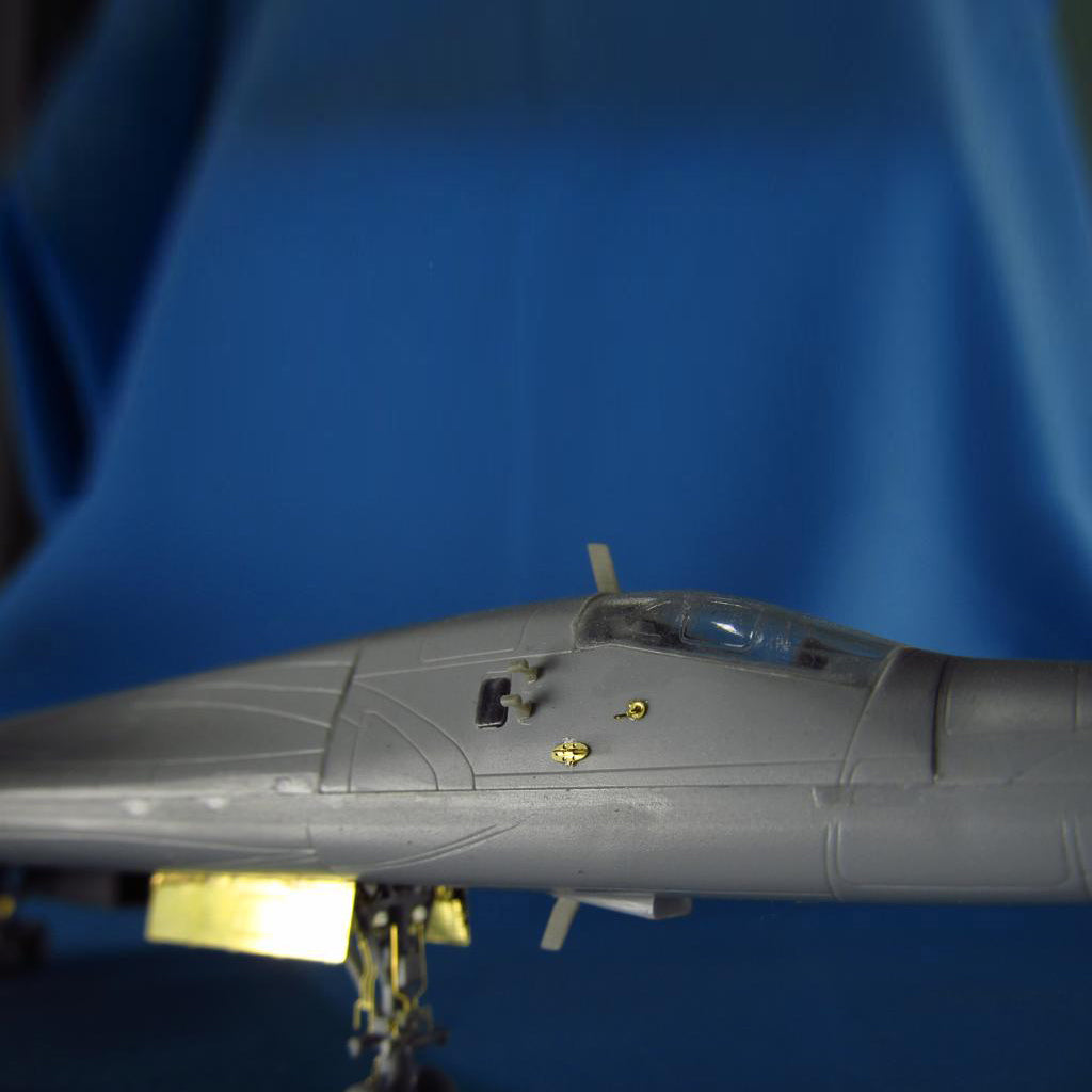 Tupolev Tu-160, Detailing set for model kit aircraft Exterior, Scale 1:144 Resin, Photoetch (Recommended for kit: Zvezda) Metallic Details MD14436