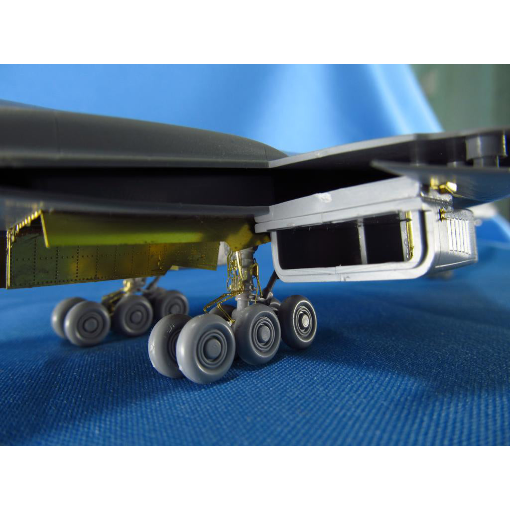 Tupolev Tu-160, Detailing set for model kit aircraft Exterior, Scale 1:144 Resin, Photoetch (Recommended for kit: Zvezda) Metallic Details MD14436