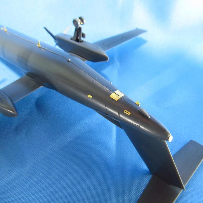 De Havilland Canada DHC-8-106 Dash 8, Detailing set for aircraft model Exterior, Scale 1:144 Photoetch (Recommended for kit: AMP) Metallic Details MD14437