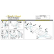 De Havilland Canada DHC-8-106 Dash 8, Detailing set for aircraft model Exterior, Scale 1:144 Photoetch (Recommended for kit: AMP) Metallic Details MD14437