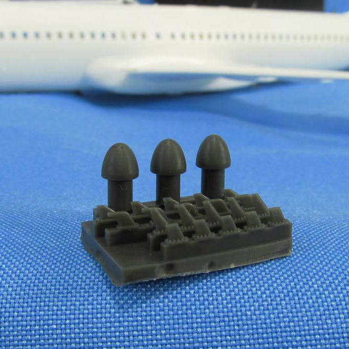 Airbus A320neo, Detailing set for model kit aircraft Exterior, Scale 1:144 Resin, Photoetch (Recommended for kit: Revell) Metallic Details MD14441