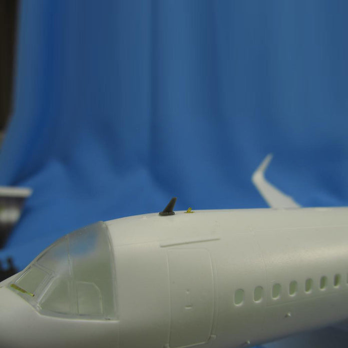 Airbus A320neo, Detailing set for model kit aircraft Exterior, Scale 1:144 Resin, Photoetch (Recommended for kit: Revell) Metallic Details MD14441