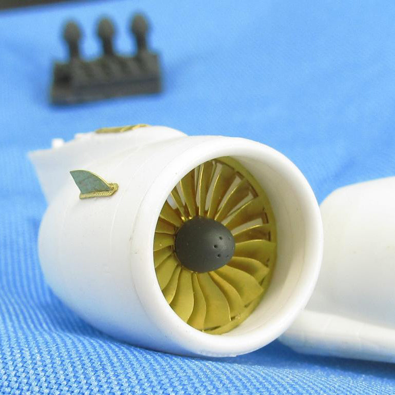 Airbus A320neo, Detailing set for model kit aircraft Exterior, Scale 1:144 Resin, Photoetch (Recommended for kit: Revell) Metallic Details MD14441