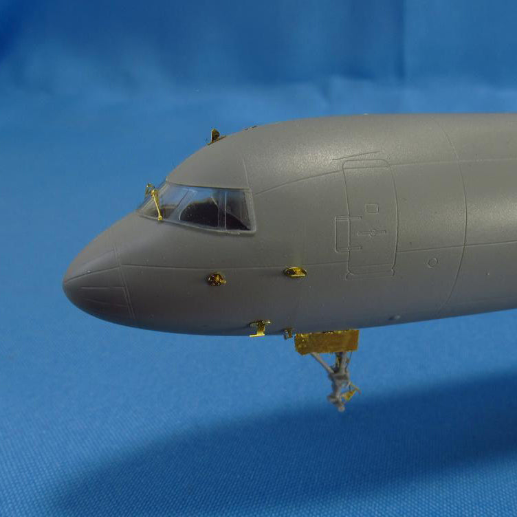 Tupolev Tu-204 Detailing set for aircraft model Exterior, Engines, Antennas and Chassis Niches (for Zvezda) Scale 1:144 Metallic Details MD14442