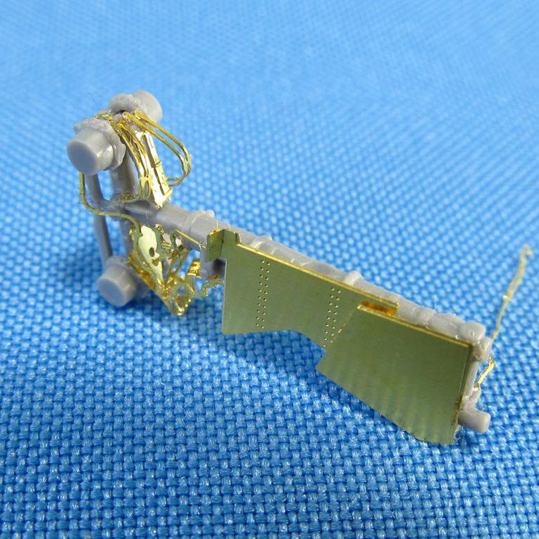 Tupolev Tu-204 Detailing set for aircraft model Exterior, Engines, Antennas and Chassis Niches (for Zvezda) Scale 1:144 Metallic Details MD14442