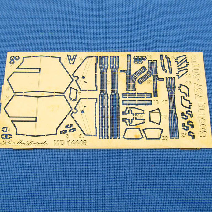 Boeing 757-300 Detailing set Exterior For model kit aircraft , Scale 1:144 Photoetch, 3D-Printed (Recommended for kit: Zvezda) Metallic Details MD14446
