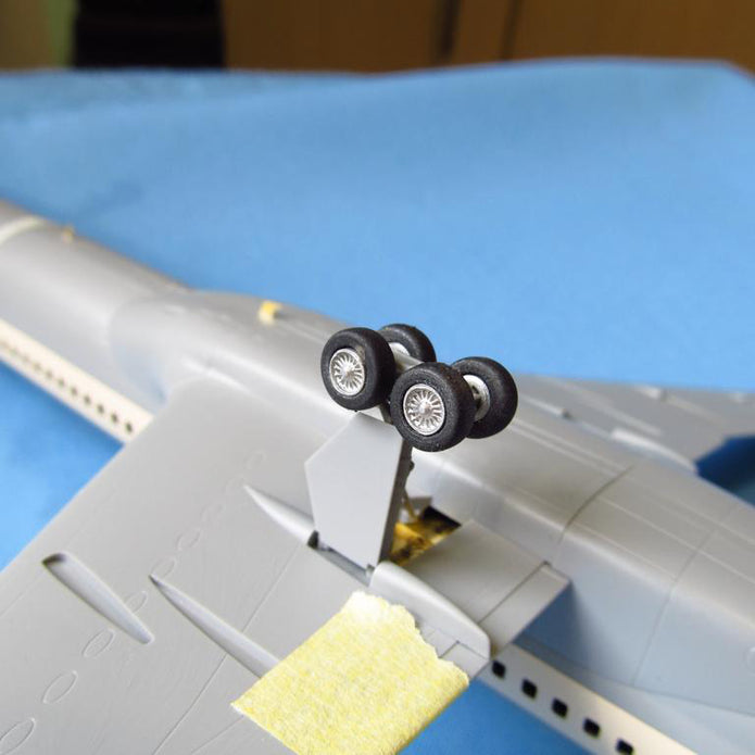 Boeing 757-300 Detailing set Exterior For model kit aircraft , Scale 1:144 Photoetch, 3D-Printed (Recommended for kit: Zvezda) Metallic Details MD14446
