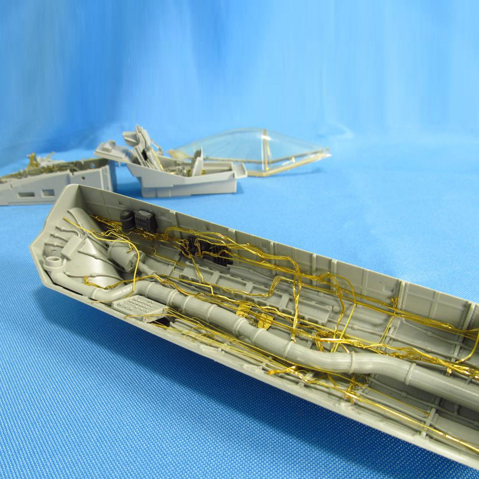 Lockheed-Martin F-35 A Lightning II Detailing set for aircraft model Exterior and Interrior (for Italeri) Scale 1:32 Metallic Details MD3201