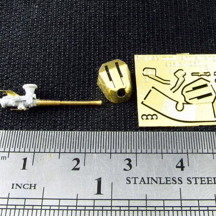 Type 41 6-inch (152 mm) /40-caliber naval gun (6 pcs) Scale 1:350 Metallic Details MD35001