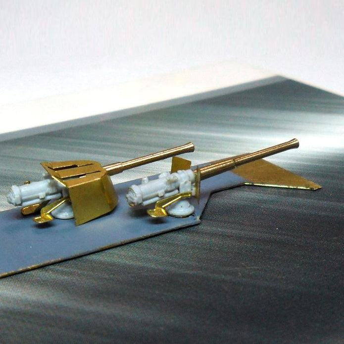Type 41 6-inch (152 mm) /40-caliber naval gun (6 pcs) Scale 1:350 Metallic Details MD35001