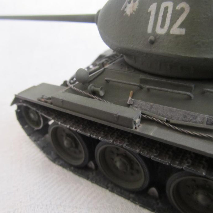 The universal detail for Soviet tanks and SPG of the II World War (IS-1, IS-2, SU-100, ISU-152, T-34) Scale 1:35 Metallic Details MD3501