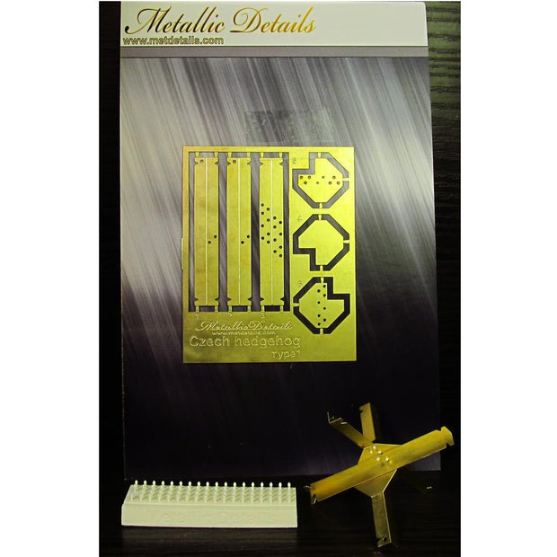 Czech Hedgehog, Anti Tank Baricades Scale 1:35 Metallic Details MD3502