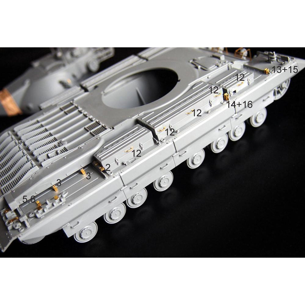 Conqueror British Heavy Tank Mark 2 - Detailing set for Exterior Scale 1:35 Metallic Details MD3507