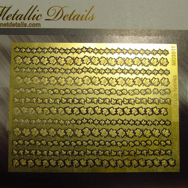 Maple leaves (flora) for Dioramas in Scales1:72, 1:48, 1:35 Metallic Details MD3511