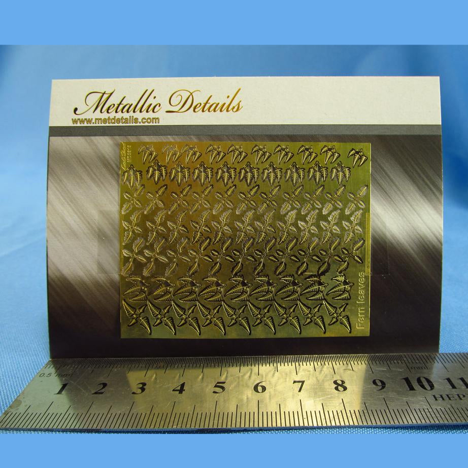 Fern leaves (flora) for Dioramas in Scales1:72, 1:48, 1:35 Metallic Details MD3515