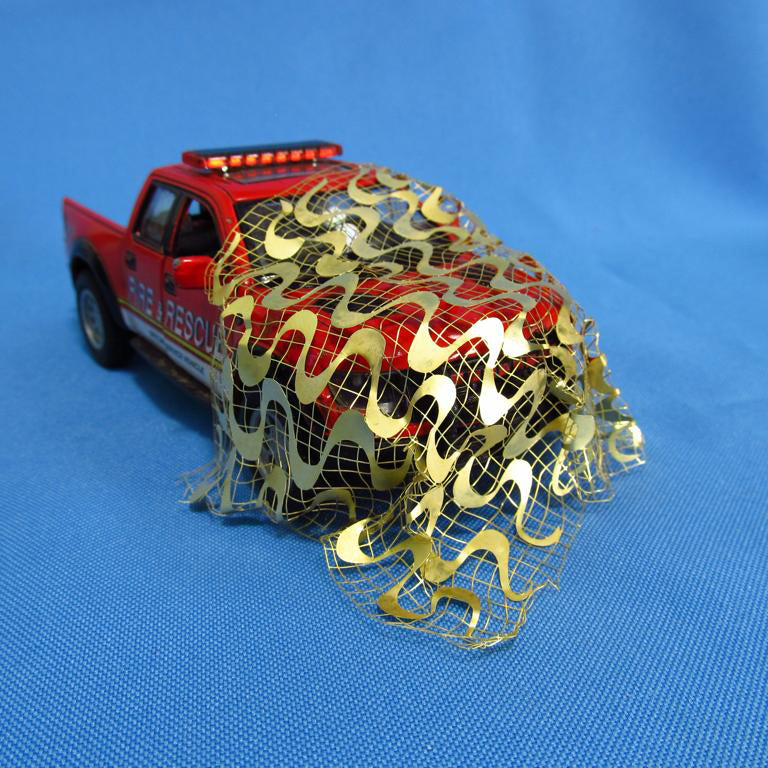 Camo net type 4 for Dioramas in Scales1:48, 1:35 Metallic Details MD3519