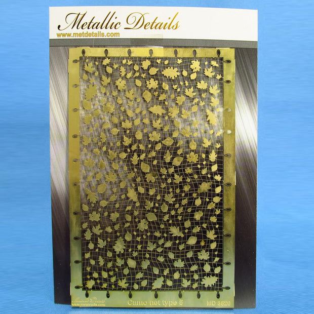 Camo net type 5 for Dioramas in Scales1:48, 1:35 Metallic Details MD3520