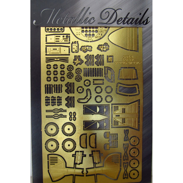 Polikarpov I-185, Detailing set for aircraft model Interior and Exterior Scale 1:48 Photoetch (Recommended for kit: Ark Models) Metallic Details MD4801