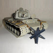 Czech Hedgehog, Anti tank baricades, Detailing sets for Dioramas Scale 1:48 Metallic Details MD4813