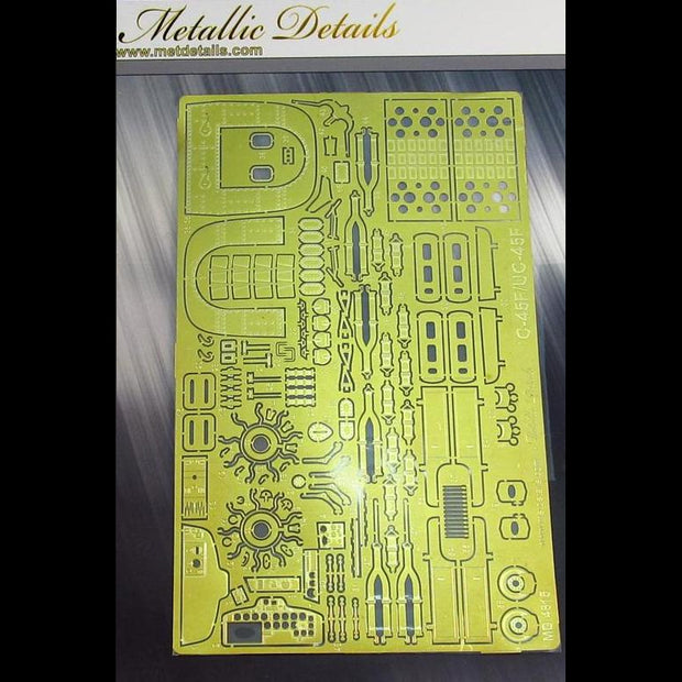 Beechcraft C-45 Expeditor, Detailing set for model kit aircraft Interior and Exterior, Scale 1:48 Photoetch (Recommended for kit: ICM) Metallic Details MD4815