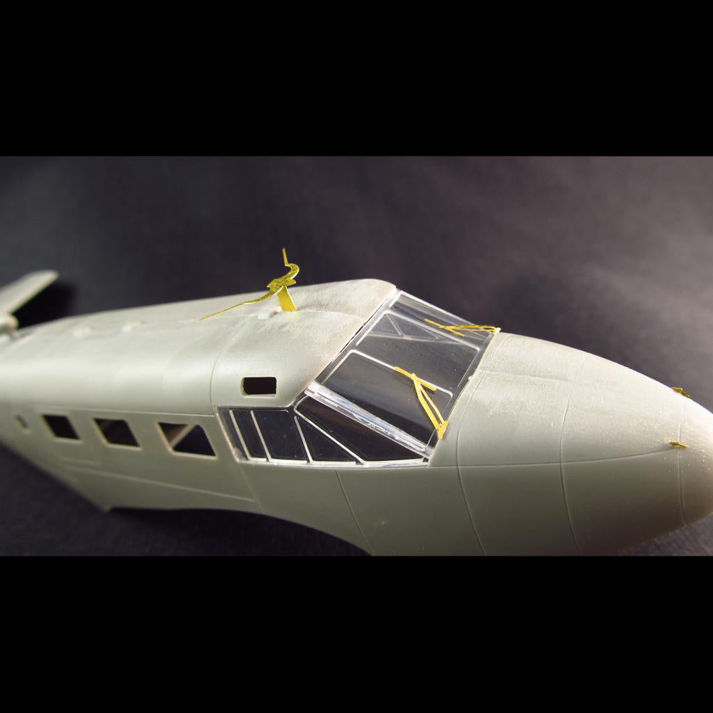 Beechcraft C-45 Expeditor, Detailing set for model kit aircraft Interior and Exterior, Scale 1:48 Photoetch (Recommended for kit: ICM) Metallic Details MD4815