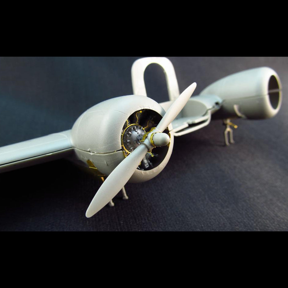 Beechcraft C-45 Expeditor, Detailing set for model kit aircraft Interior and Exterior, Scale 1:48 Photoetch (Recommended for kit: ICM) Metallic Details MD4815