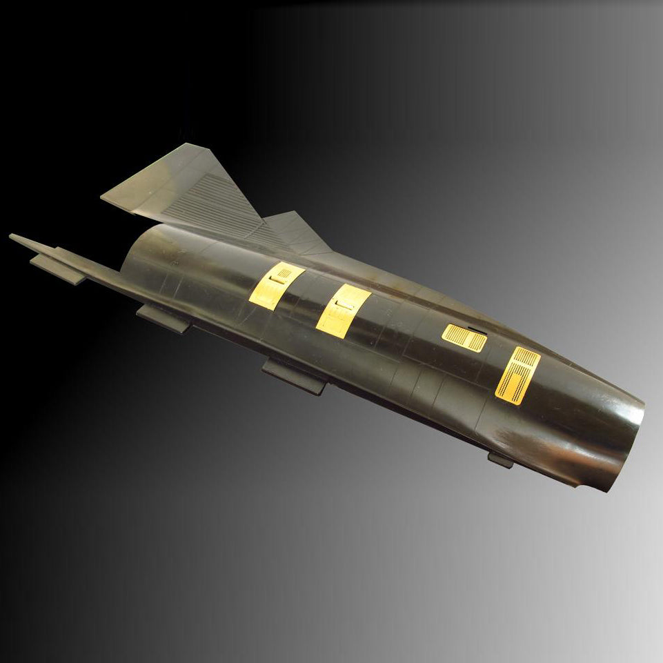 Lockheed SR-71 Blackbird, Grides and Jet Nozzles, Exterior Details (for Testors/Italeri) Scale 1:48 Metallic Details MD4816