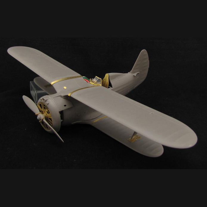 Polikarpov I-153, Detailing set for aircraft model Interior and Exterior, Scale 1:48 Photo etched (Recommended for kit: ICM) Metallic Details MD4817