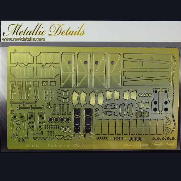 Junkers Ju-88, Detailing set for aircraft model Exterior, Scale 1:48 Photo etched (Recommended for kit: ICM) Metallic Details MD4818